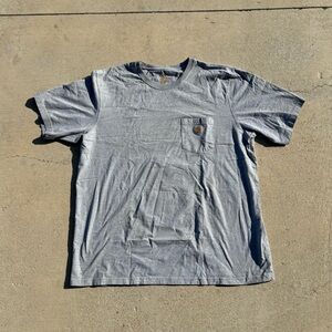 Carhartt Shirt Pocket Tee Logo Workwear Original Fit Skater Thrashed K87 2XLTall